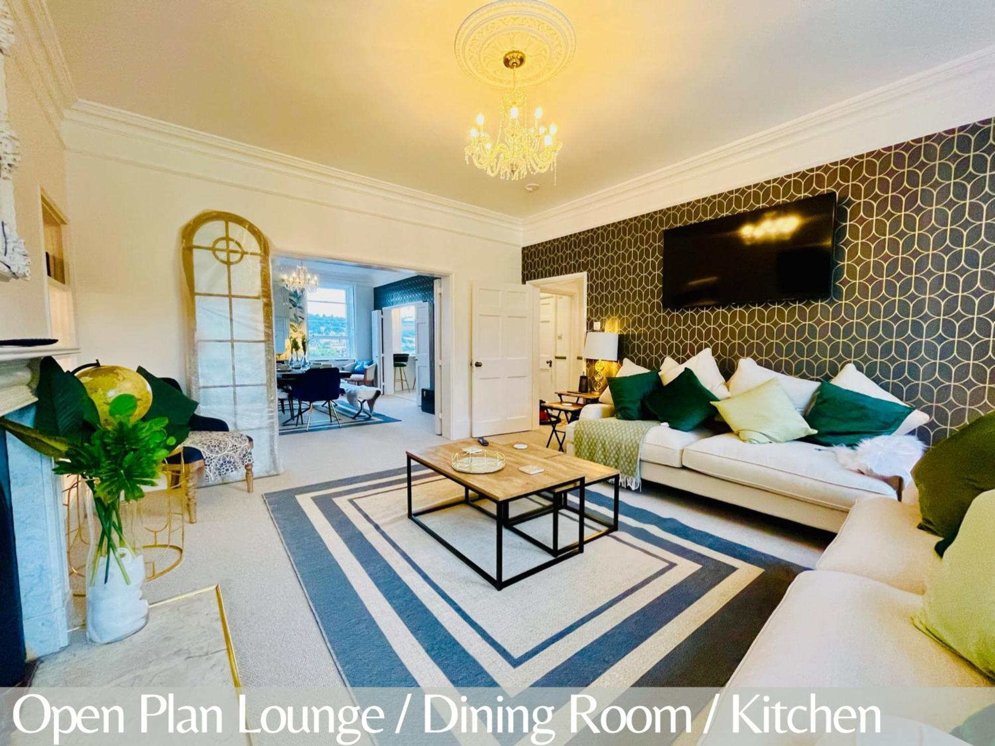 The Paragon Penthouse - Stunning Views Over Bath! Exteriér fotografie