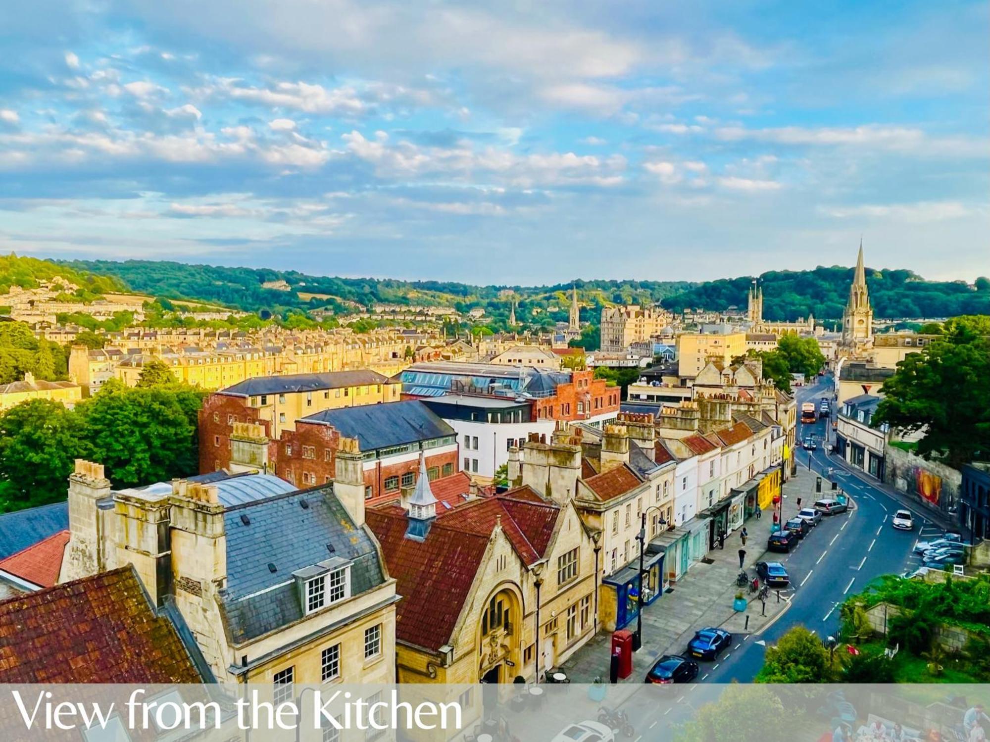The Paragon Penthouse - Stunning Views Over Bath! Exteriér fotografie