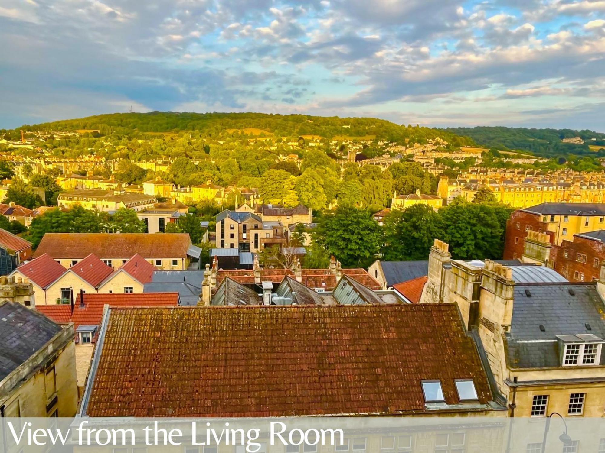 The Paragon Penthouse - Stunning Views Over Bath! Exteriér fotografie