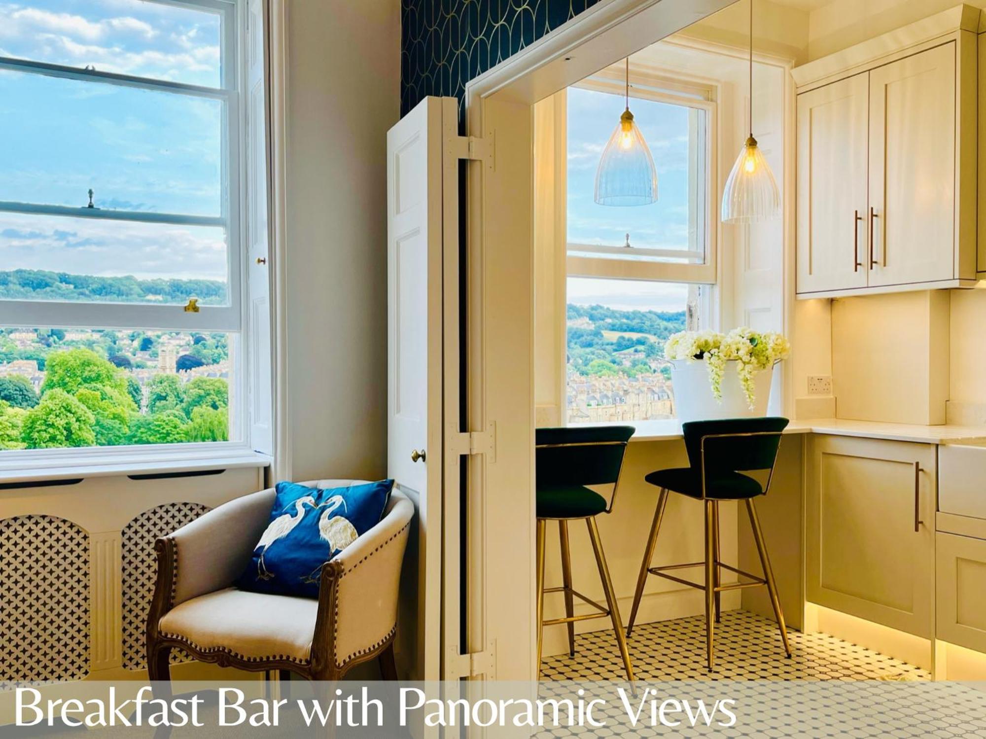 The Paragon Penthouse - Stunning Views Over Bath! Exteriér fotografie