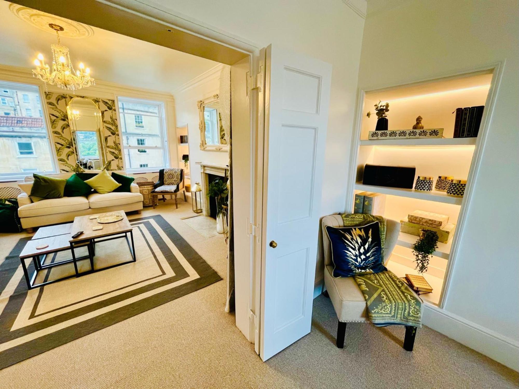 The Paragon Penthouse - Stunning Views Over Bath! Exteriér fotografie