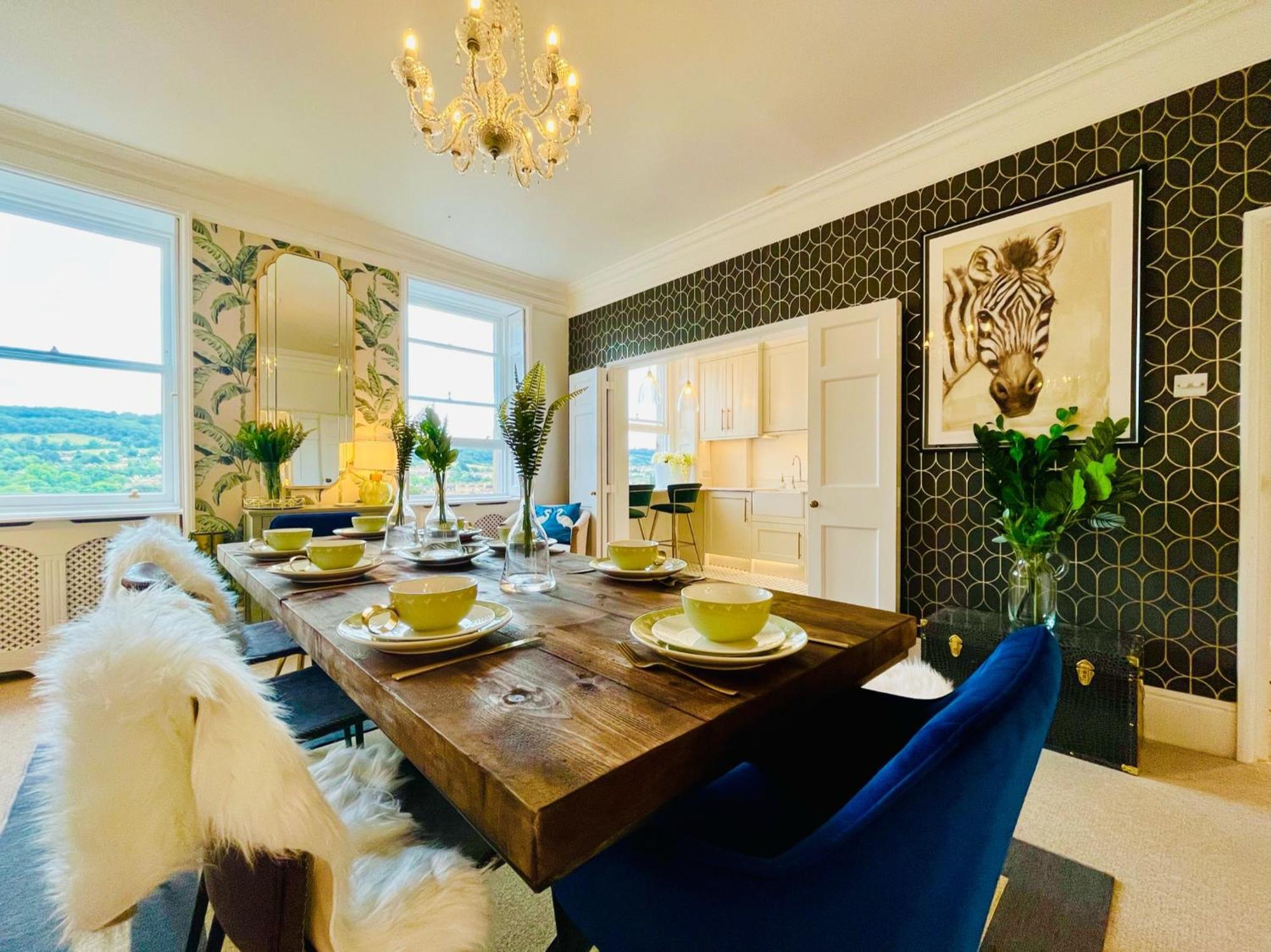 The Paragon Penthouse - Stunning Views Over Bath! Exteriér fotografie