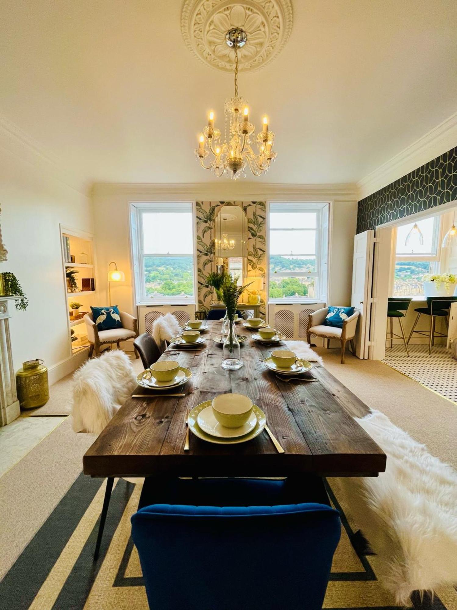 The Paragon Penthouse - Stunning Views Over Bath! Exteriér fotografie