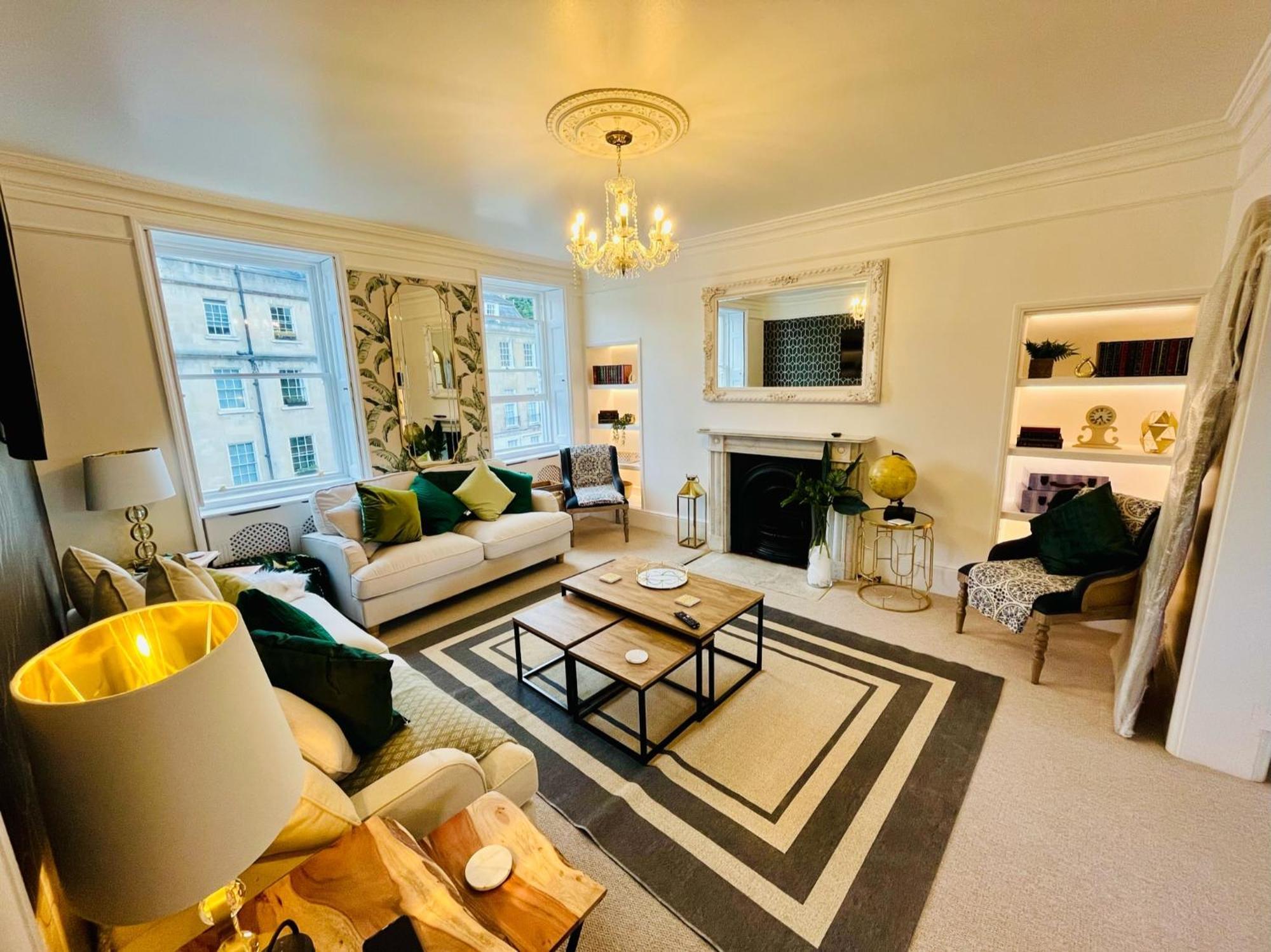 The Paragon Penthouse - Stunning Views Over Bath! Exteriér fotografie
